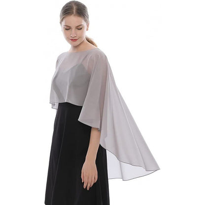 Women's Solid Color Thin Chiffon Breathable Sun Protection Shawl