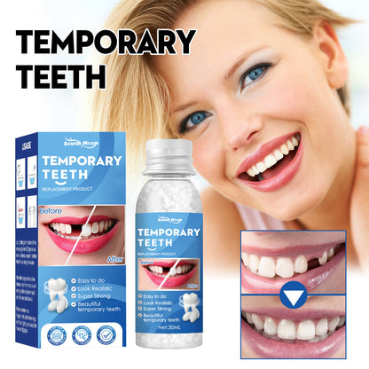 South Moon Solid Dental Gel Fixing Teeth Temporary Filling Cavities Filling Gel Dentures Denture Gap Filling Gel