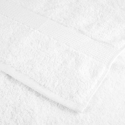 vidaXL Prosoape de duș premium SOLUND 25 buc alb 70x140cm 600 gsm