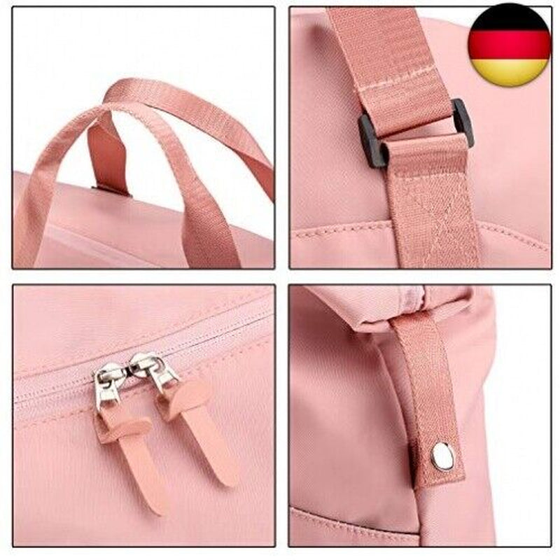 SIVENKE Sporttasche Damen / Herren Mit Nassfach, Freizeit Handtasche Faltbar