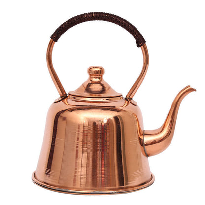 Large Thickened Household Brass Teapot