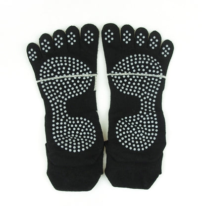 Men's Cotton Running Sports Toe Socks