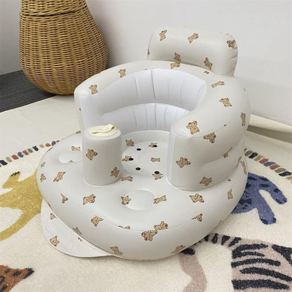 Portable Inflatable Baby Dining Chair For Bathing And Swimming