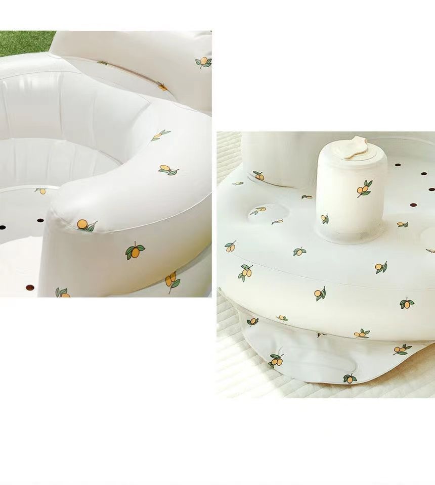 Portable Inflatable Baby Dining Chair For Bathing And Swimming