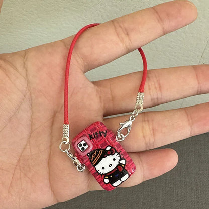 2025 New Labubu Accessories Decor Mini Cartoon Phone Case Pendant Mini Camera Labubu Diy Decor Accessories Toy Gift