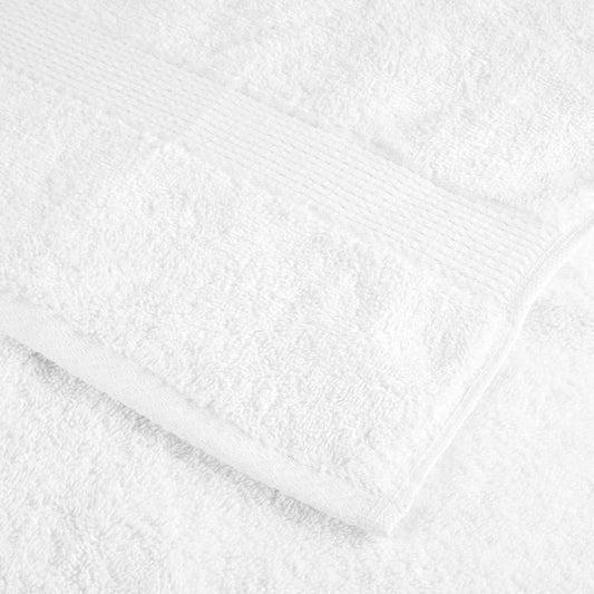 vidaXL Prosoape baie premium SOLUND 10 buc alb 100x150cm 600gsm