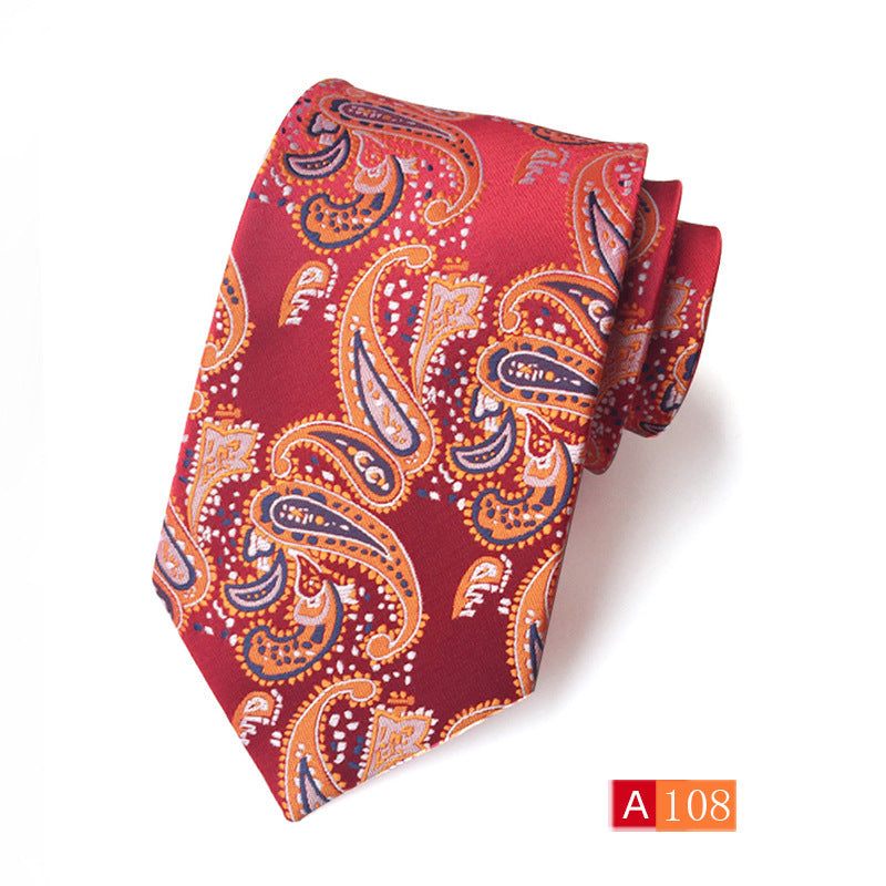 Men's Casual Formal Wear Polyester Jacquard Tie