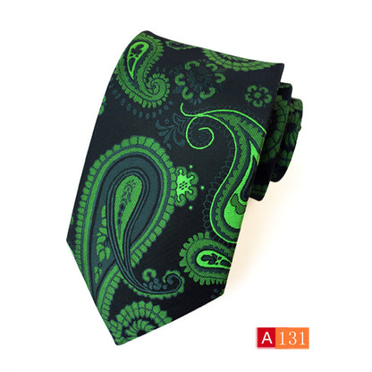 Men's Casual Formal Wear Polyester Jacquard Tie