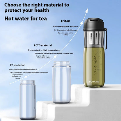 Magnetic Bubble Tea Cup Separates From Tea Water Kitchen Gadgets