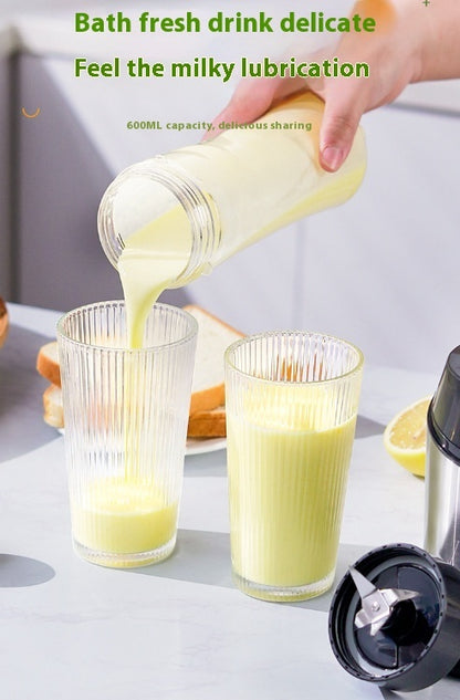 Portable Juicer Cooking Machine 600 Ml Complementary Food Cooking Grinding Travel Cup