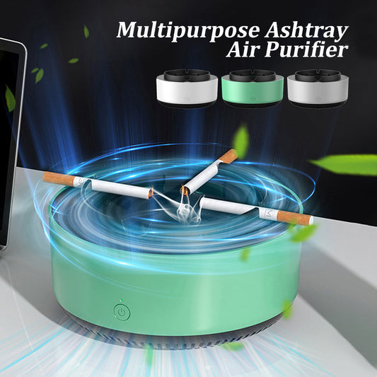 Removal Air Purification Ashtray Anion Purification Practical Automatic Purifier Ashtray Portable Gadgets For Car Ashtray
